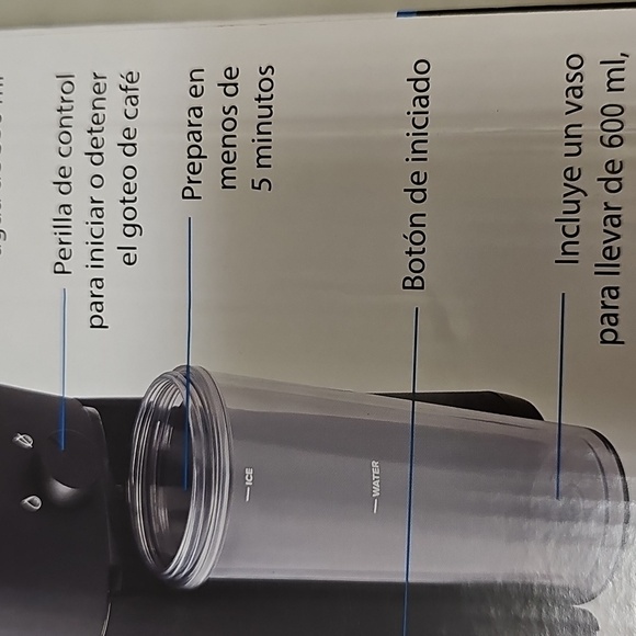 Nwt Single Serve Iced Coffee Maker With Tumbler - Picture 5 of 5